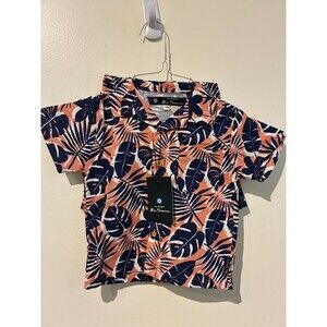 NWT Ben Sherman Tropical Outfit - Blue & Orange - 12M